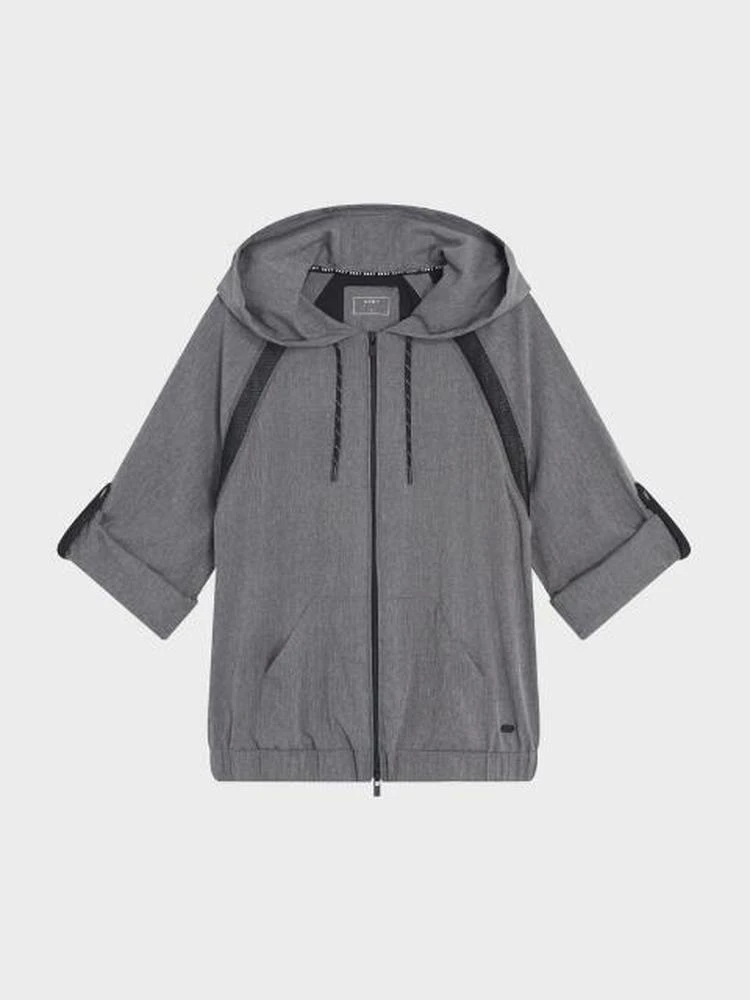 商品DKNY|Roll Cuff Jacket With Mesh,价格¥369,第1张图片