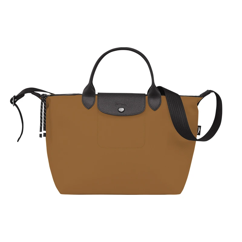 商品Longchamp|珑骧 LE PLIAGE男士大号烟草色再生帆布手提包,价格¥2332,第1张图片