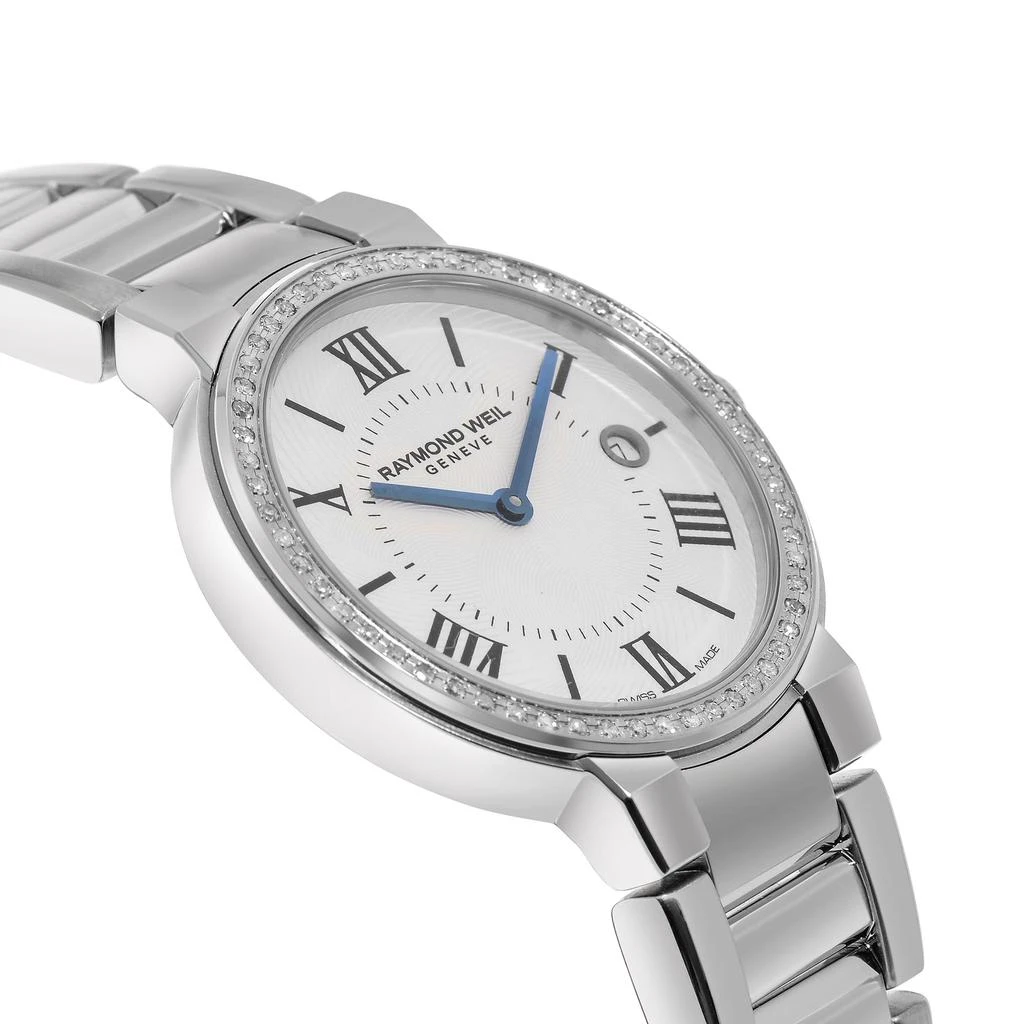 商品Raymond Weil|Raymond Weil Jasmine Diamond Stainless Steel Date Women's Quartz Watch 5245-STS-00661,价格¥6802,第5张图片详细描述