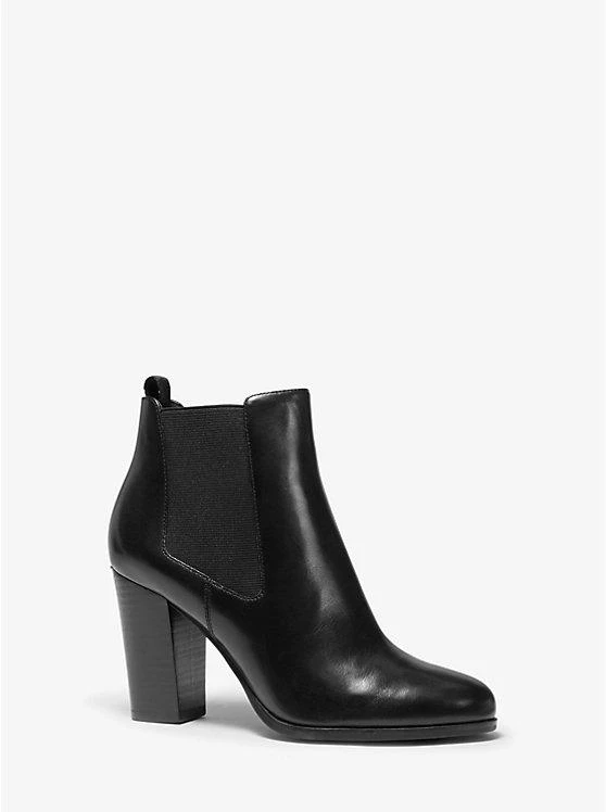 商品Michael Kors|Lottie Leather Ankle Boot,价格¥555,第1张图片