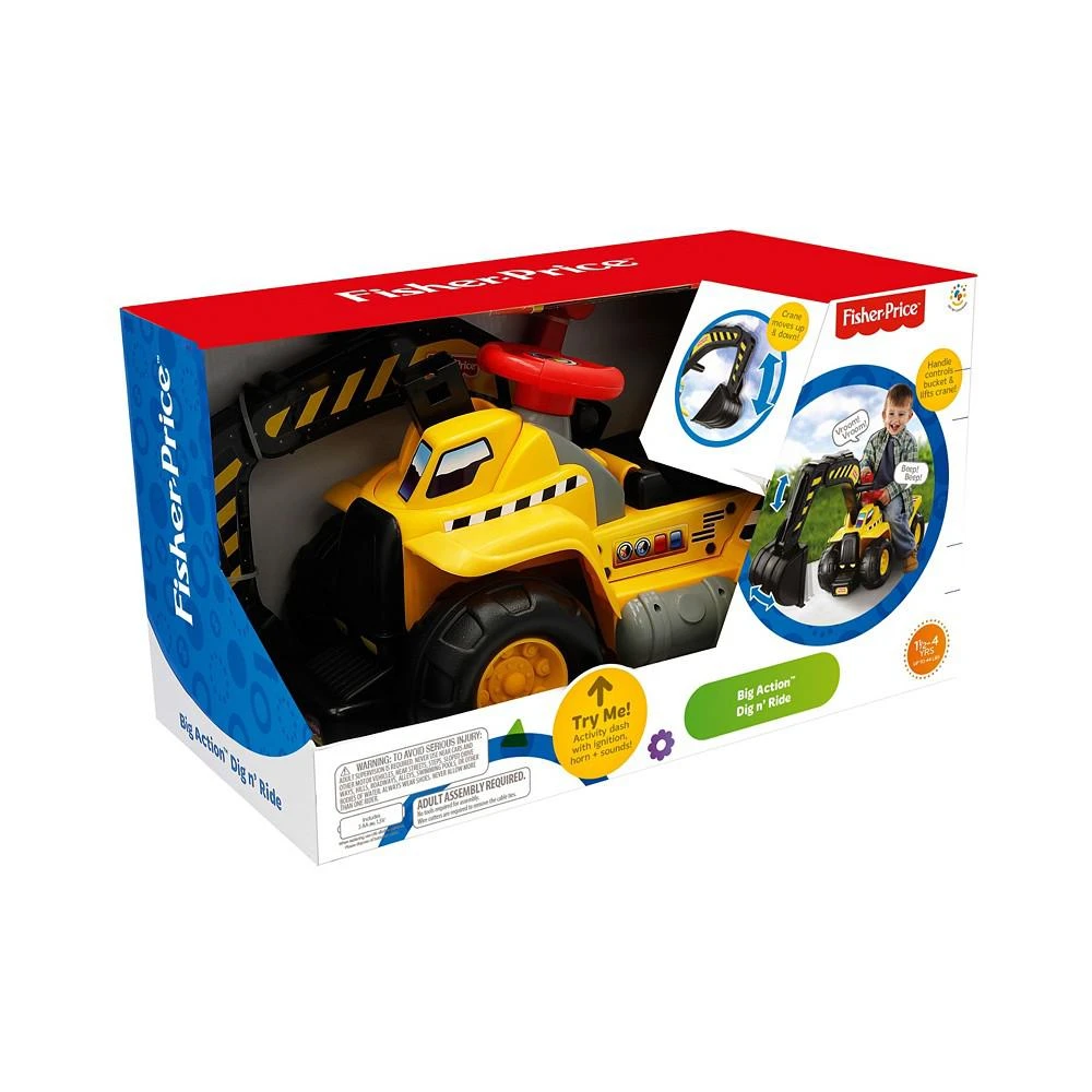 商品Fisher Price|Big Action Dig N Ride Ride-On,价格¥449,第4张图片详细描述