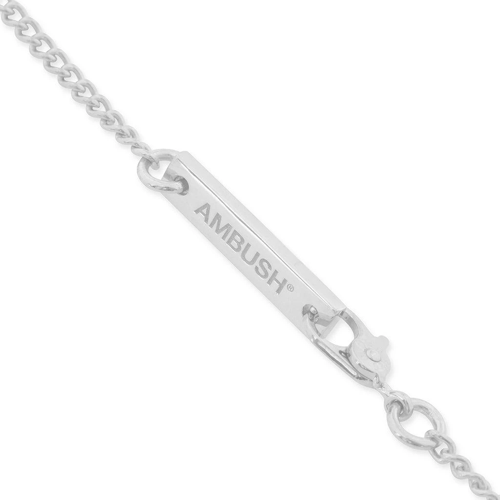 商品Ambush|Pill Case Necklace Stone - Silver/Blue,价格¥5135,第4张图片详细描述