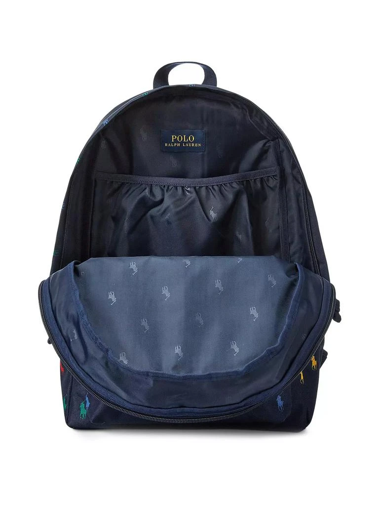 商品Ralph Lauren|Monogram Logo Backpack,价格¥576,第4张图片详细描述