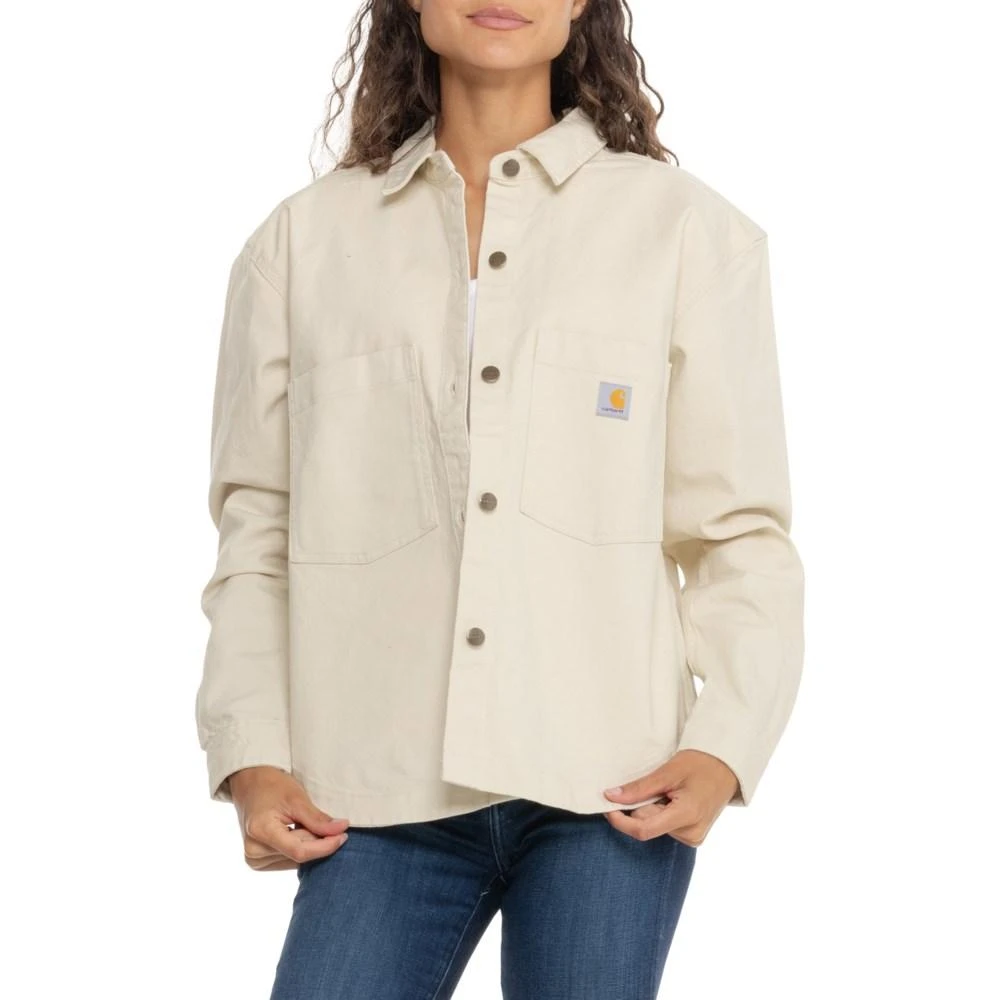 商品Carhartt|Carhartt 106621 Rugged Flex® Loose Fit Heavyweight Duck Shirt - Long Sleeve,价格¥284,第1张图片详细描述