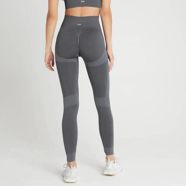 商品Myprotein|MP Women's Impact Scrunch Seamless Leggings - Graphite,价格¥343,第2张图片详细描述