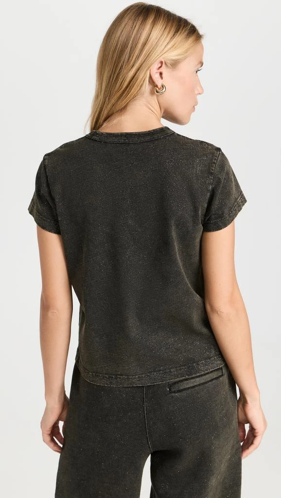 商品Alexander Wang|Glitter Essential Jersey Shrunk Tee with Puff Logo,价格¥1292,第2张图片详细描述