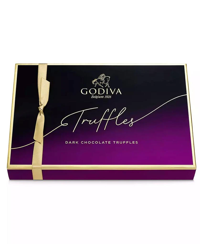 商品Godiva|Dark Truffles Gift Box, 24 Piece,价格¥510,第2张图片详细描述