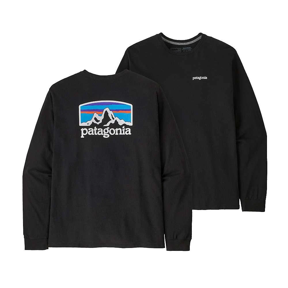 商品Patagonia|Patagonia Men's Fitz Roy Horizons Responsibili LS Tee,价格¥261,第3张图片详细描述