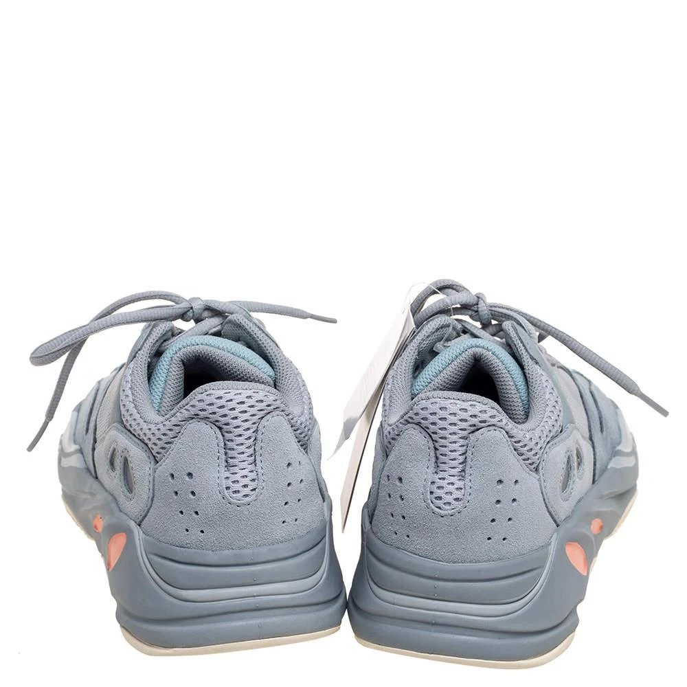商品YEEZY|Yeezy x Adidas Grey/Blue Leather And Suede Boost 700 Inertia Sneakers Size 41 1/3,价格¥1872,第5张图片详细描述