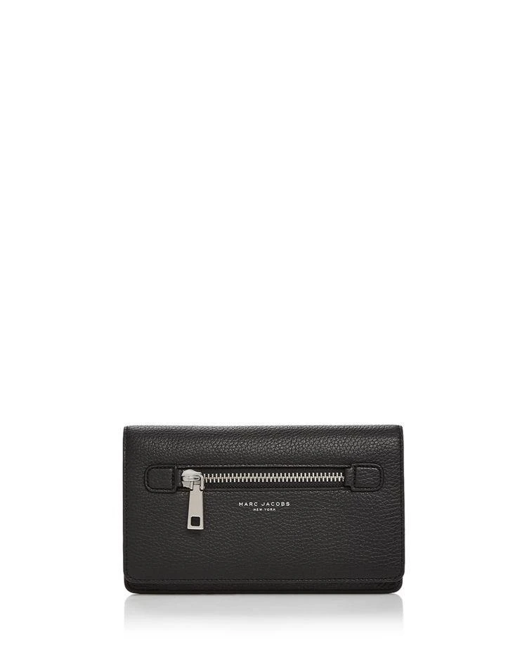 商品Marc Jacobs|Gotham Flat Leather Phone Wallet,价格¥916,第1张图片