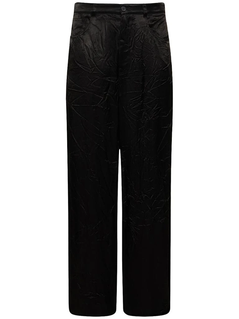 商品Balenciaga|宽松粘胶纤维混纺裤子,价格¥9000,第1张图片