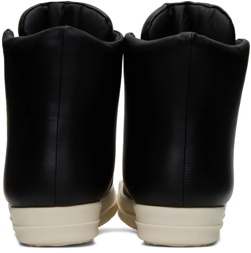 商品Rick Owens|Black Leather Sneakers,价格¥7023,第2张图片详细描述