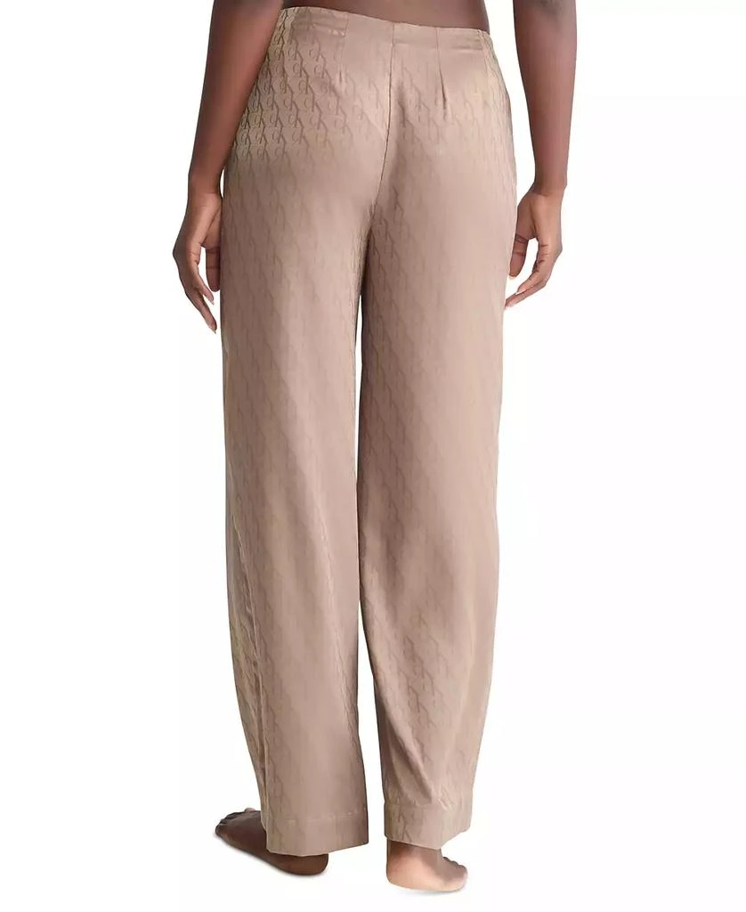 商品Calvin Klein|Women's Satin Jacquard Sleep Pants QS7304,价格¥284,第2张图片详细描述