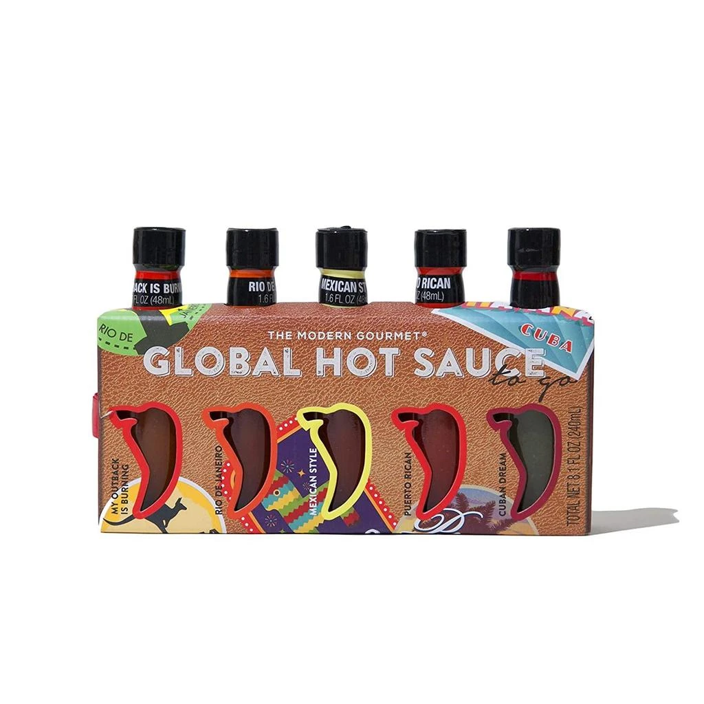 商品Thoughtfully|Global Hot Sauce Gift Set, Pack of 5,价格¥135,第1张图片
