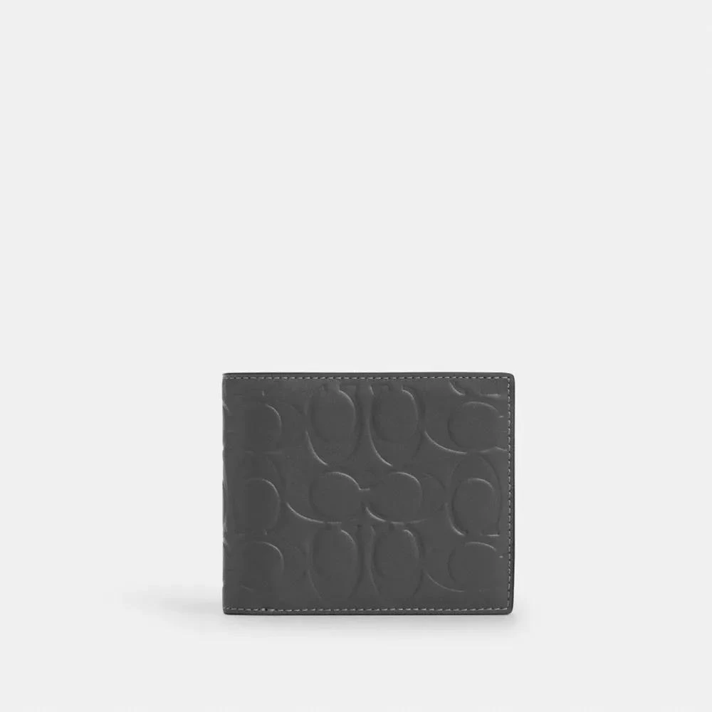 商品Coach|3 In 1 Wallet In Signature Leather,价格¥648,第1张图片