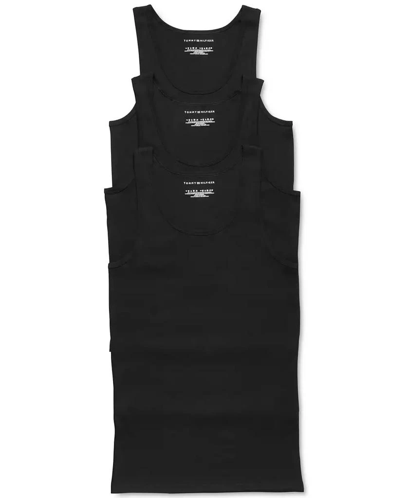 商品Tommy Hilfiger|Men's Three-Pack Cotton Classics Tank Top Shirts,价格¥194,第1张图片