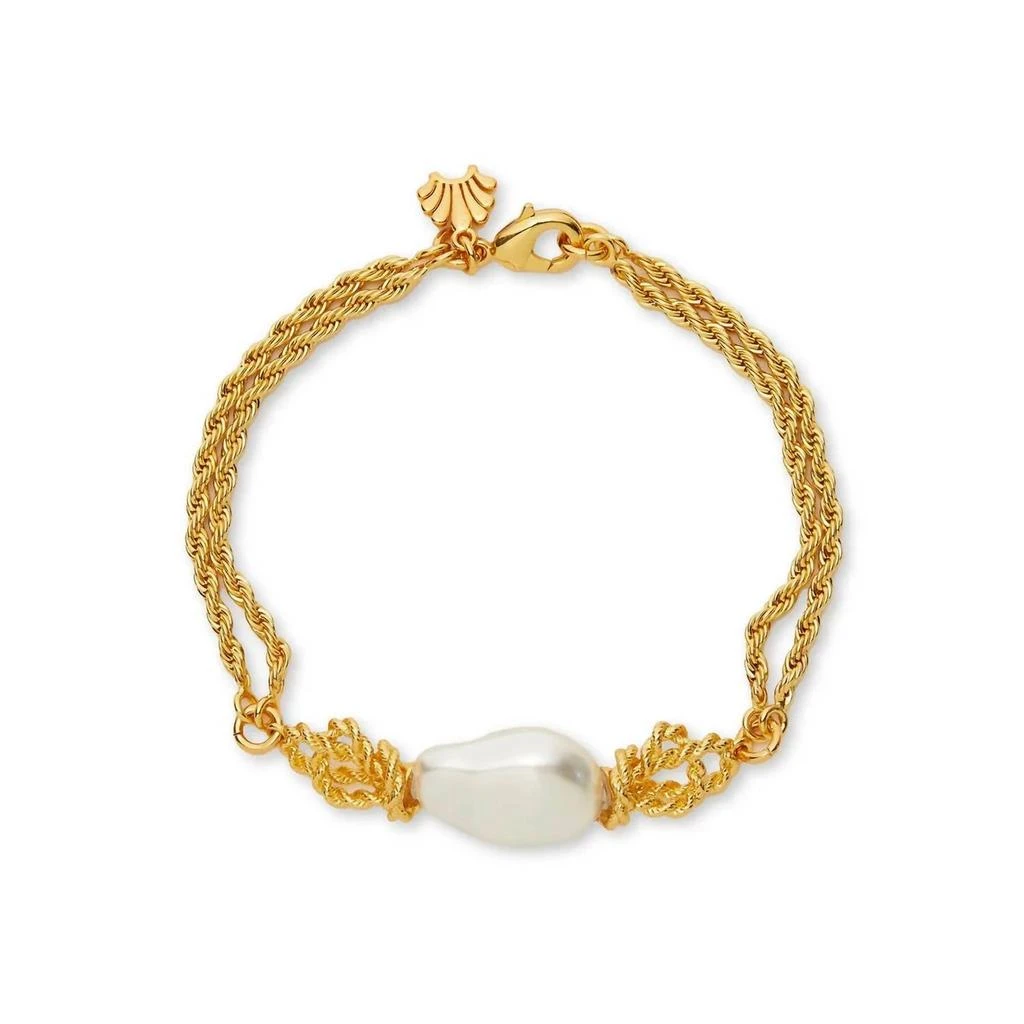 商品LELE SADOUGHI|Lele Sadoughi - Women's Pearl Chateau Rope Bracelet,价格¥753,第1张图片