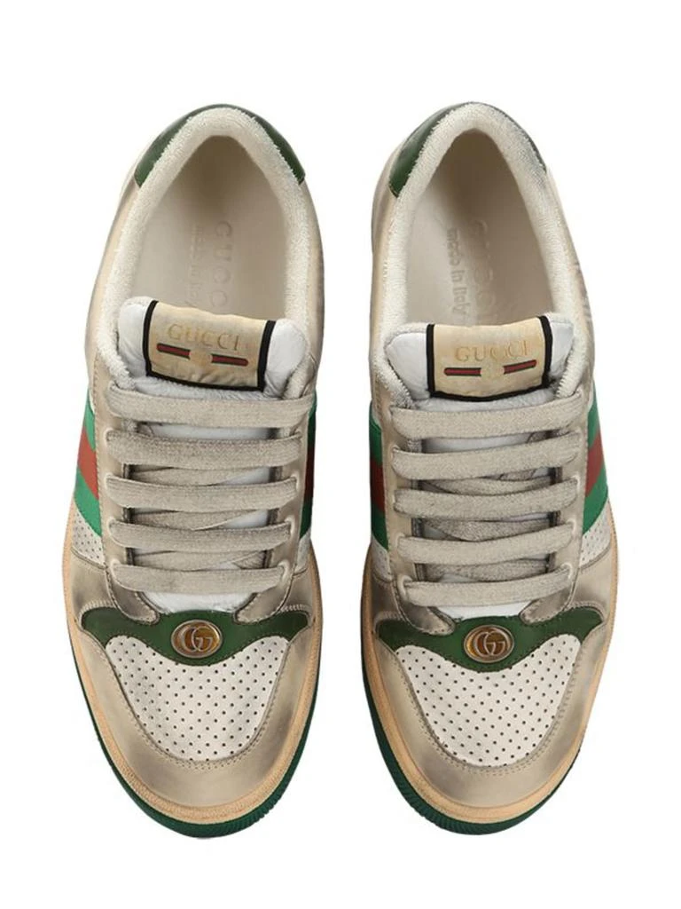 商品Gucci|20mm Screener Vintage Leather Sneakers,价格¥7418,第4张图片详细描述