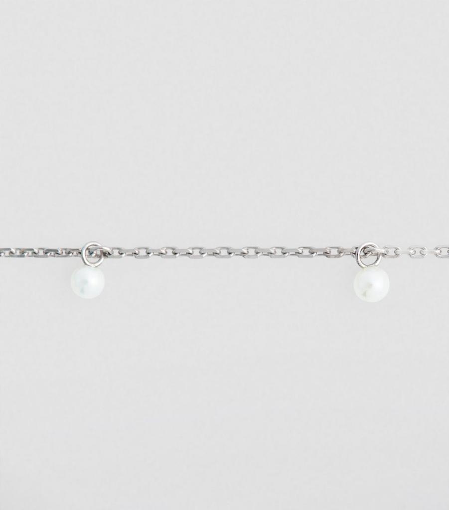 商品Redline|White Gold and Pearl Milakoya Bracelet,价格¥4589,第4张图片详细描述