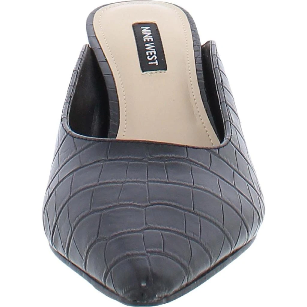 商品Nine West|Nine West Womens Angle3 Faux Leather Evening Pumps,价格¥213,第3张图片详细描述