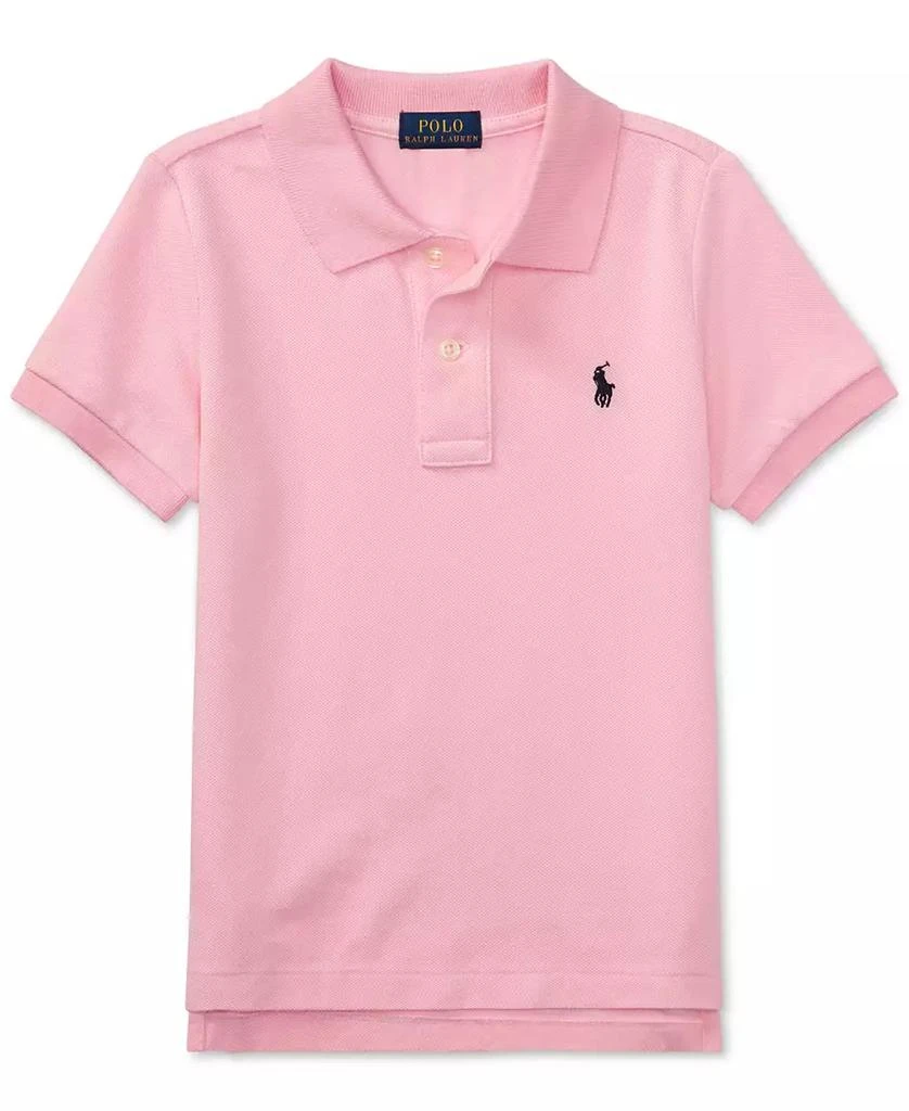 商品Ralph Lauren|拉夫劳伦 Little Boys' Pique Polo,价格¥376,第2张图片详细描述