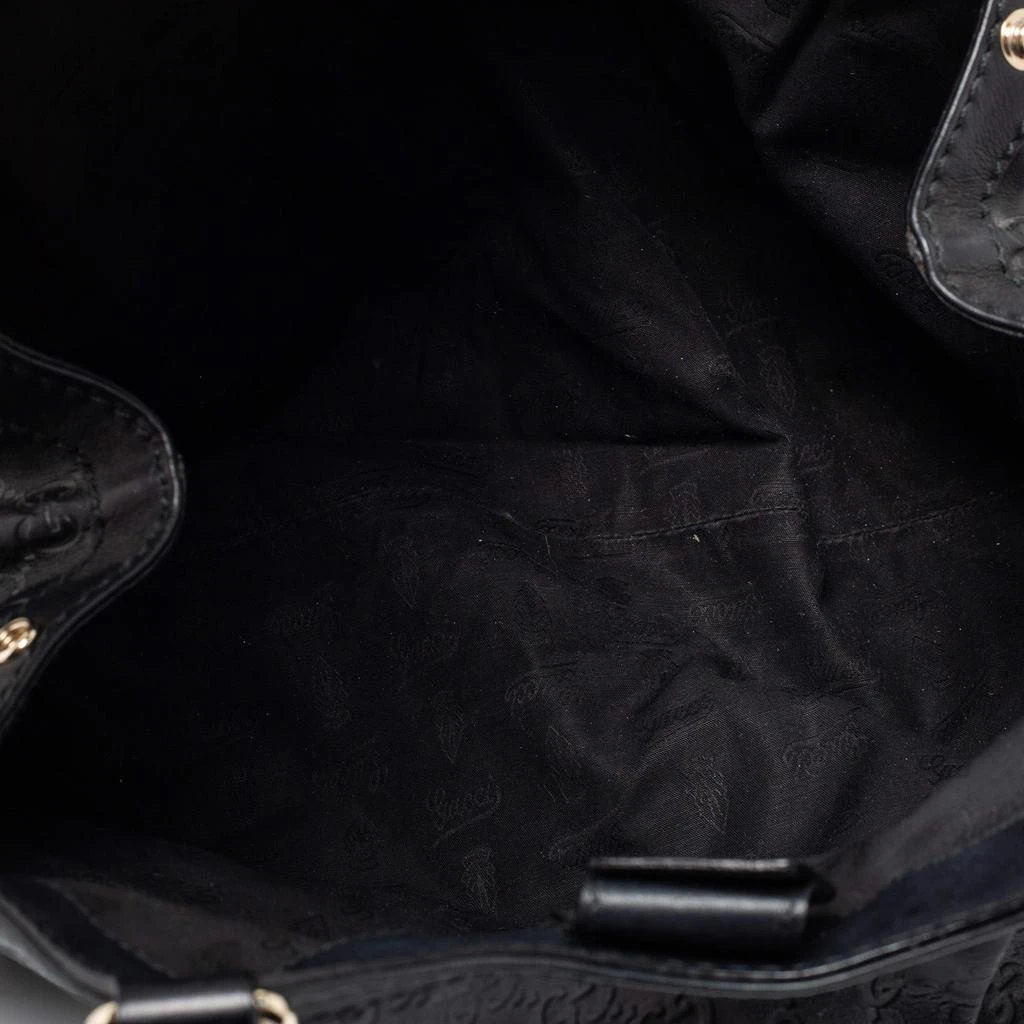 Gucci Black Guccissima Leather Large Sukey Tote 商品