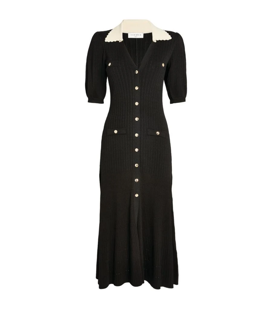 商品Sandro|Button-Up Midi Dress,价格¥2257,第1张图片