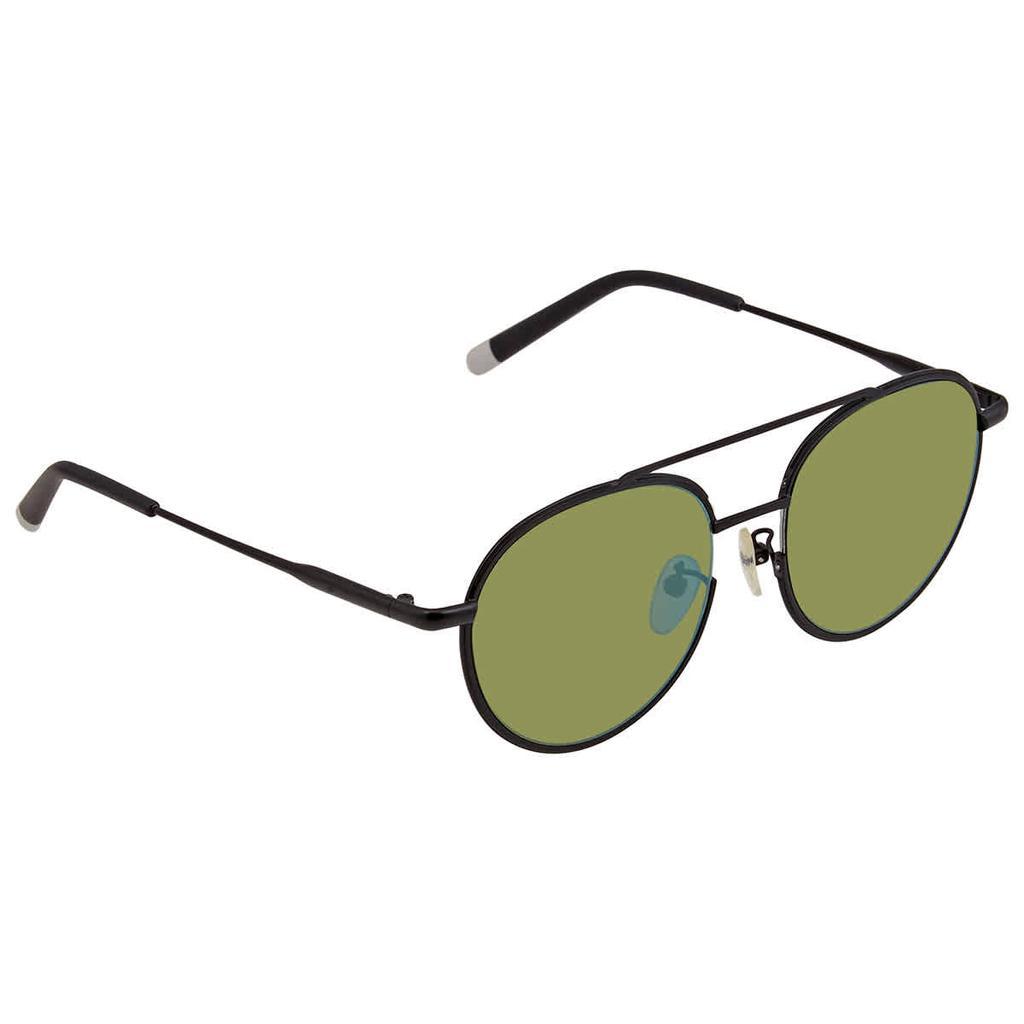 商品Calvin Klein|Green Round Unisex Sunglasses CK2153SA 001,价格¥451,第1张图片