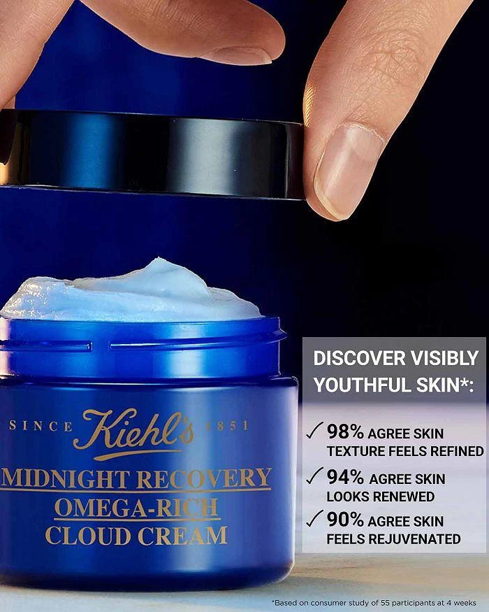 商品Kiehl's|Midnight Recovery Omega Rich Botanical Night Cream 1.7 oz.,价格¥462,第3张图片详细描述