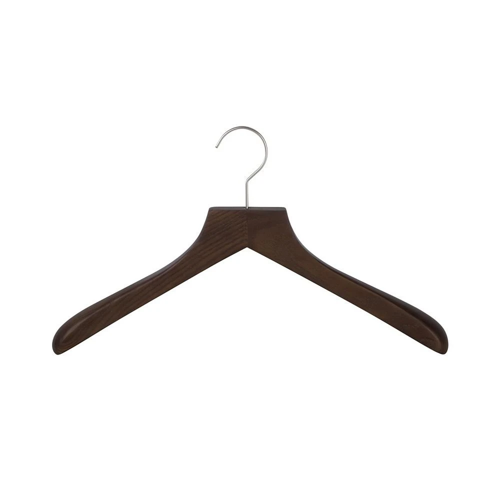 商品East Bank Designs|Hardwood Coat Hanger, Set of 4,价格¥514,第2张图片详细描述