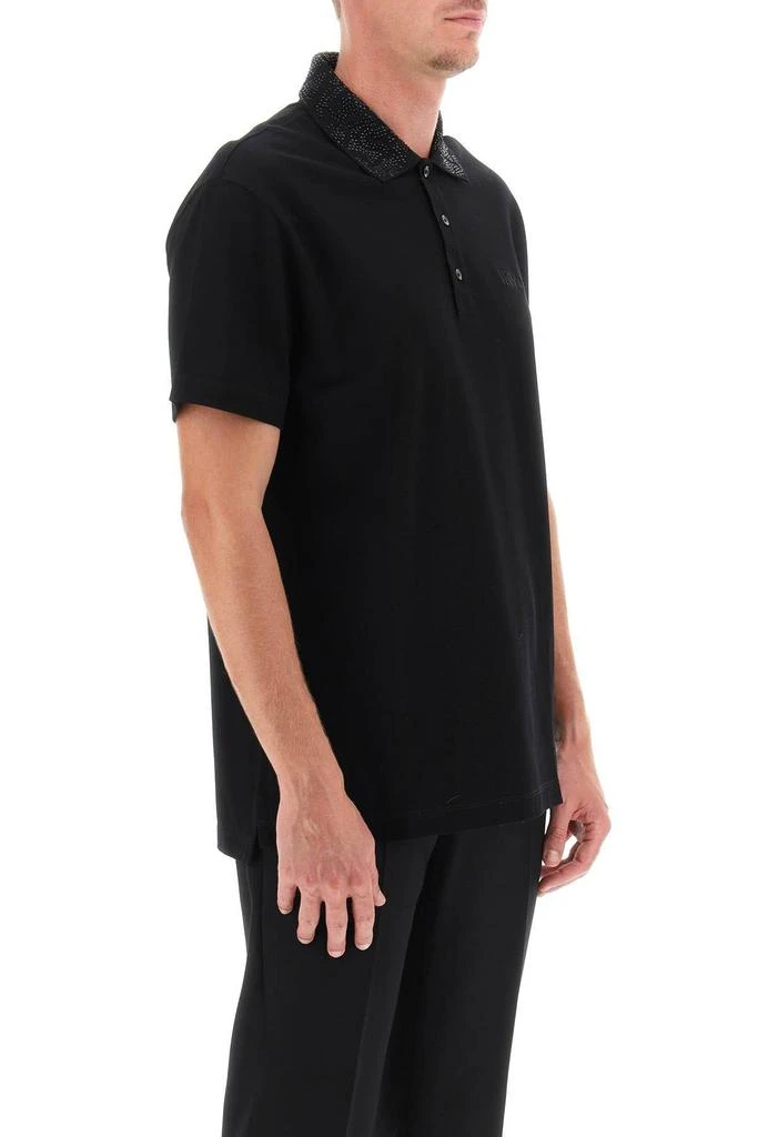 商品Versace|Barocco Silhouette polo shirt,价格¥2421,第3张图片详细描述