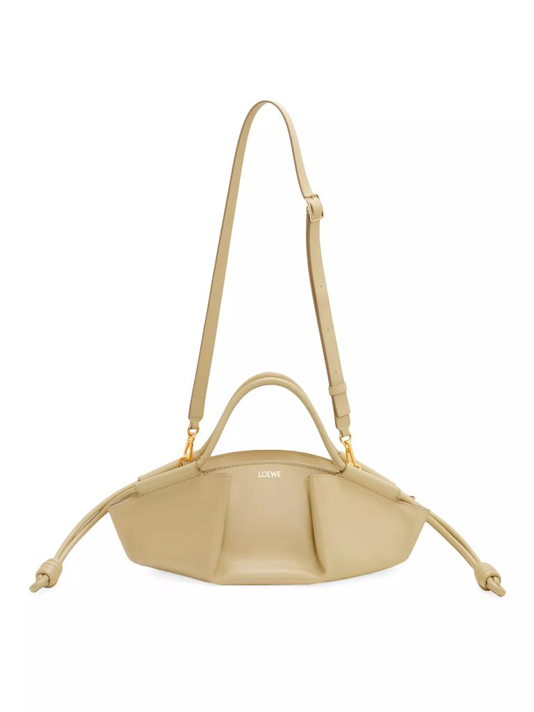 【LOEWE】paseo small pleated レザー ショルダー バッグ Loewe Paseo Small Leather Shoulder Bag - Crossbody Bags