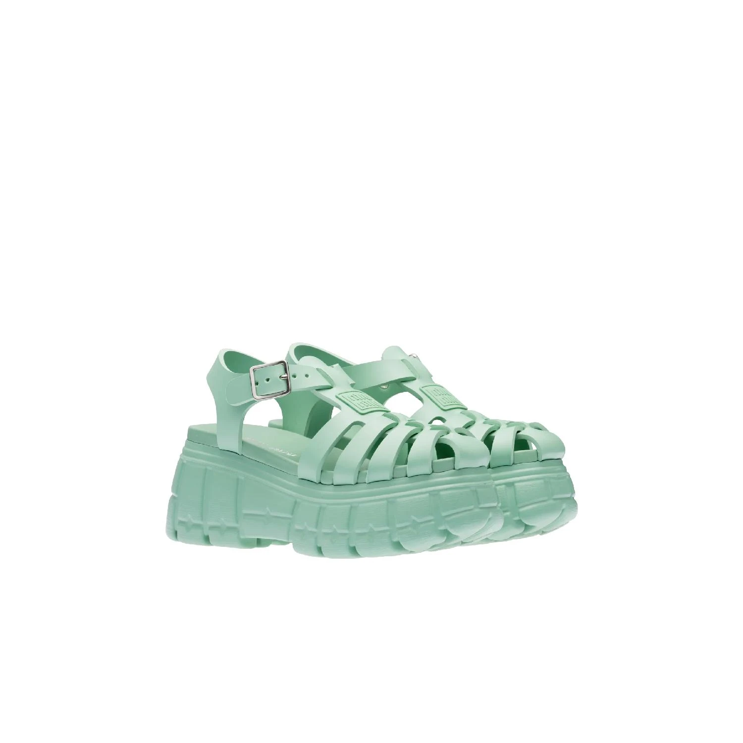 商品Miu Miu|包邮包税【预售7天发货】 MIUMIU缪缪 23秋冬 女士 厚底鞋 Sandales à plateforme en EVA 5X709D_3LKK_F0092_F_085,价格¥4805,第1张图片