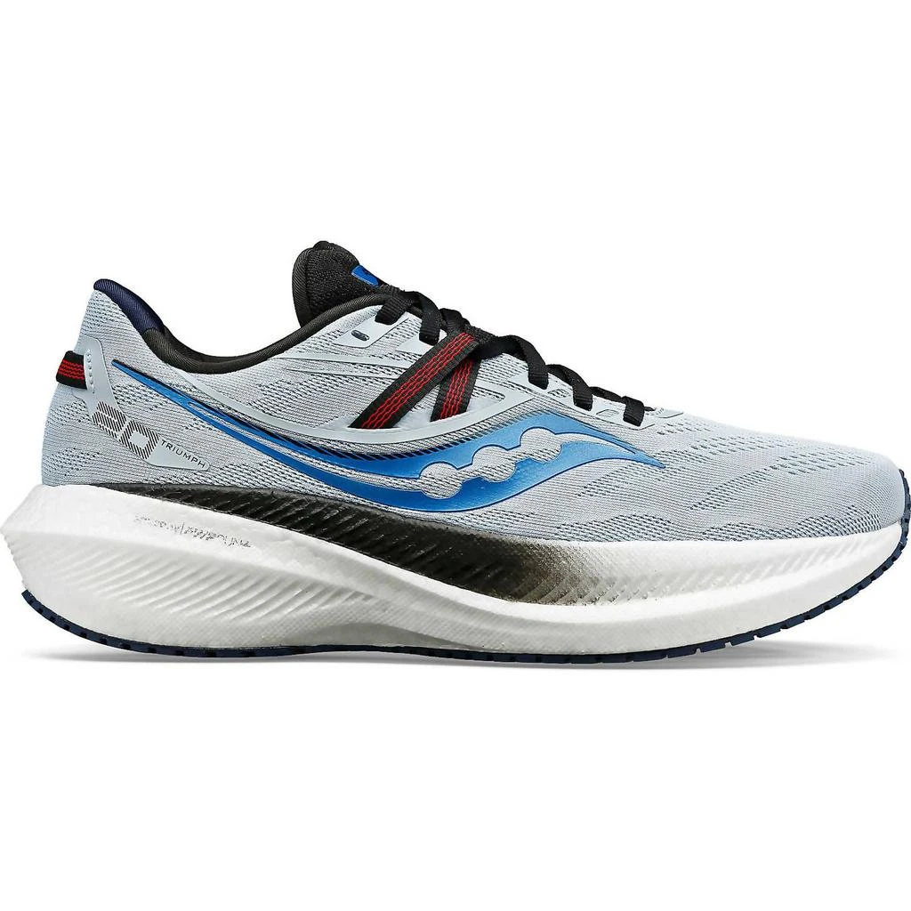 商品Saucony|Men's Triumph 20 Running Shoes - Medium Width In Vapor/black,价格¥834,第1张图片