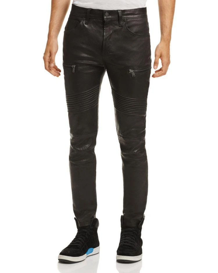 商品J Brand|J Brand Acrux Moto Leather Slim Fit Pants ,价格¥8963,第1张图片