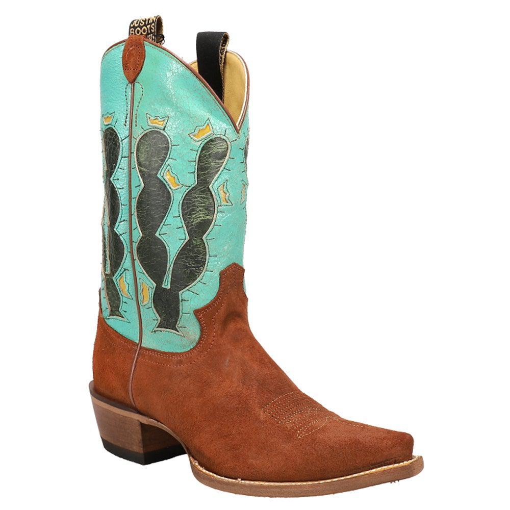 商品Justin Boots|Pearce'D Snip Toe Cowboy Boots,价格¥670,第4张图片详细描述