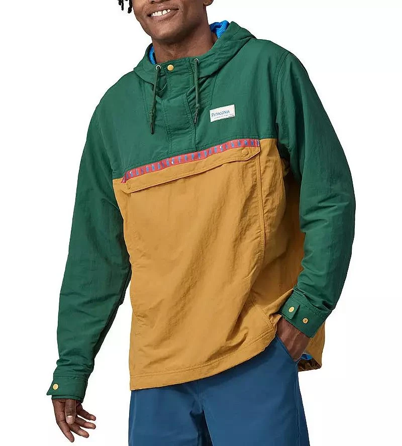 商品Patagonia|Patagonia Men's Isthmus Anorak Wind Jacket,价格¥1237,第4张图片详细描述