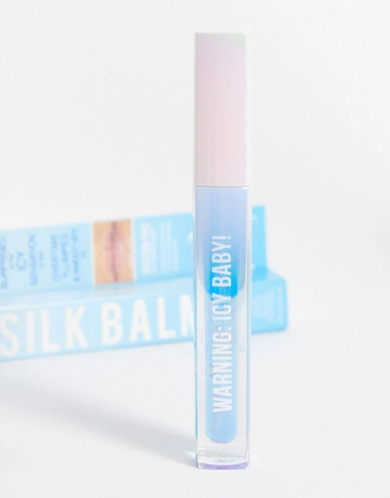 商品Huda Beauty|Huda Beauty Silk Balm Icy Cryo-Plumping Lip Balm,价格¥218,第3张图片详细描述