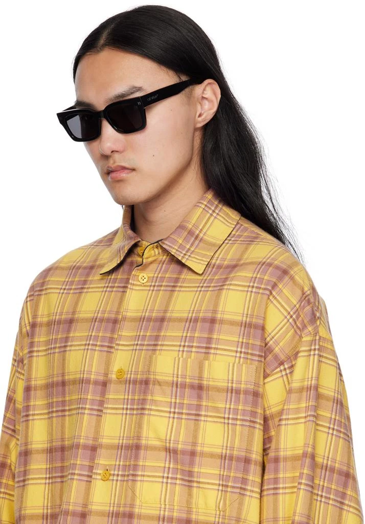 商品Off-White|Black Midland Sunglasses,价格¥2434,第4张图片详细描述