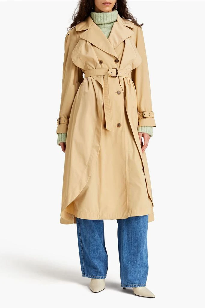 商品Alberta Ferretti|Belted shell trench coat,价格¥7103,第2张图片详细描述