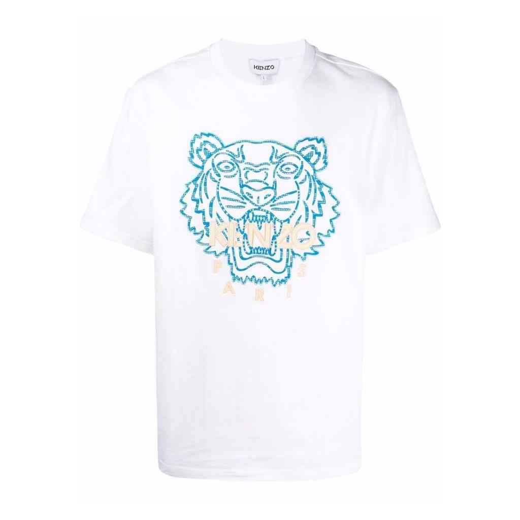 Kenzo Embroidered Tiger Shirt商品第1张图片规格展示