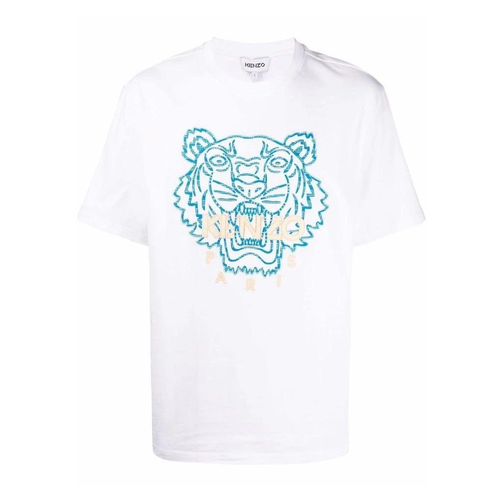 商品Kenzo|Kenzo Embroidered Tiger Shirt,价格¥887,第1张图片