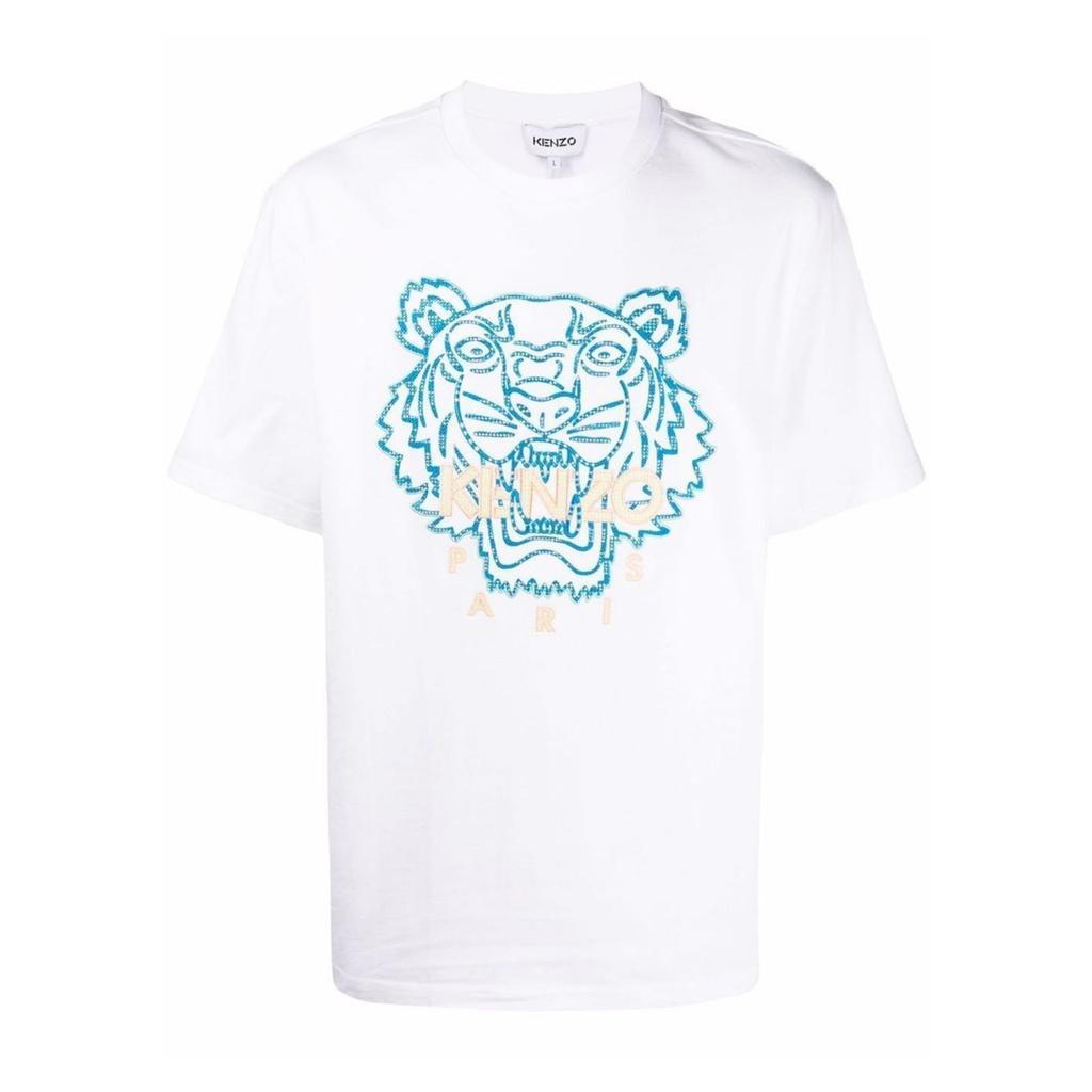 商品Kenzo|Kenzo Embroidered Tiger Shirt,价格¥864,第1张图片