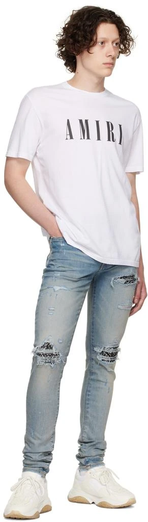 商品AMIRI|Blue MX1 Bandana Jeans,价格¥9211,第4张图片详细描述