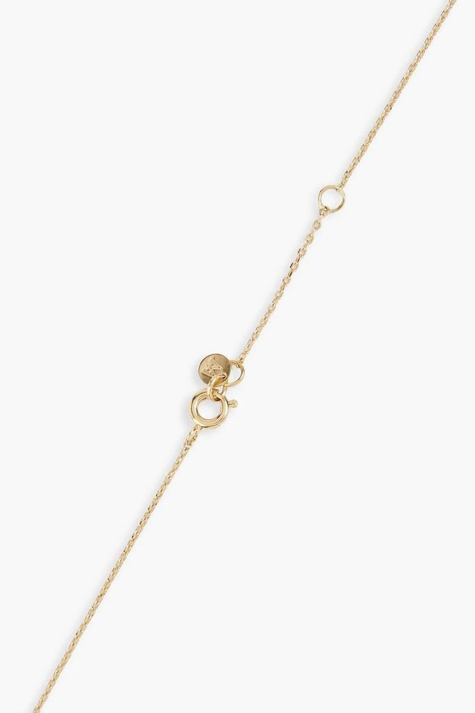 商品Maje|Gold-tone crystal necklace,价格¥417,第2张图片详细描述