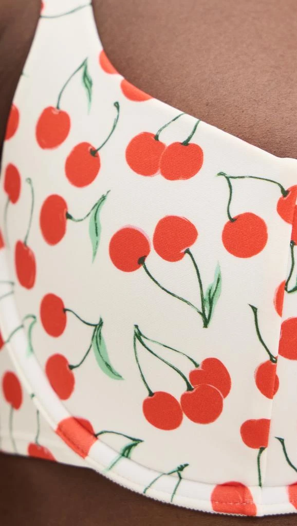 商品Good American|Cherry Demi Support Top,价格¥353,第5张图片详细描述
