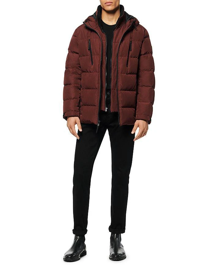 商品Marc New York by Andrew Marc|Marc New York Montrose Mid Length Water Resistant Puffer Coat,价格¥2042,第2张图片详细描述