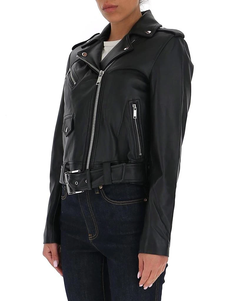 商品Michael Kors|Michael Michael Kors Leather Biker Jacket,价格¥4011,第3张图片详细描述