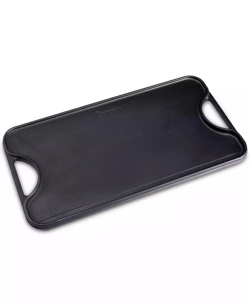 Cast Iron Large Reversible 18.5" x 10" Rectangular Griddle 商品