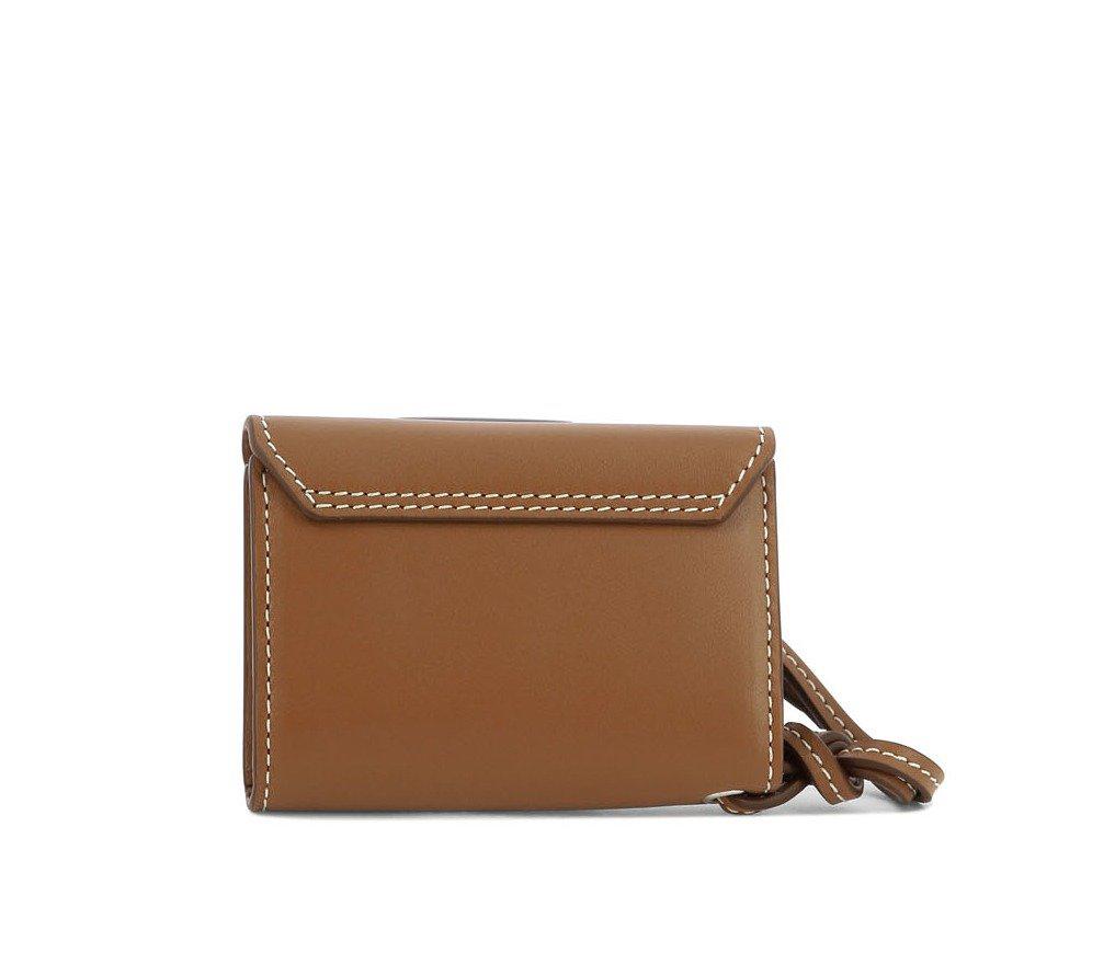Jacquemus Logo Plaque Neck Strapped Wallet – On Sale Now